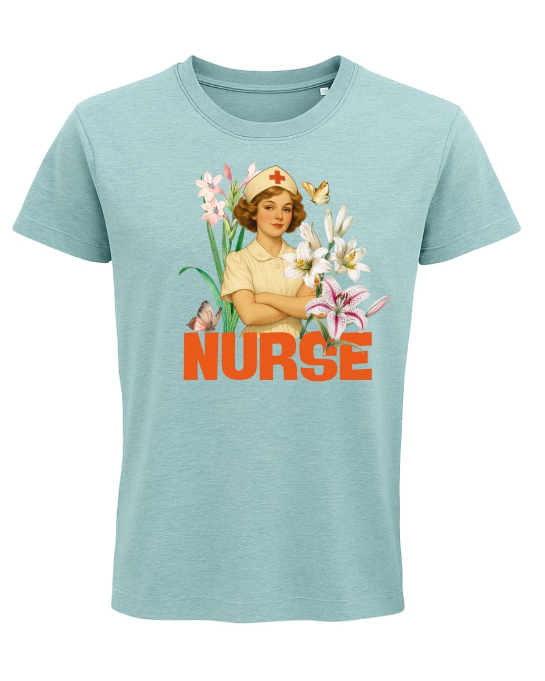 Camiseta algodón orgánico NURSE - Imagen 6