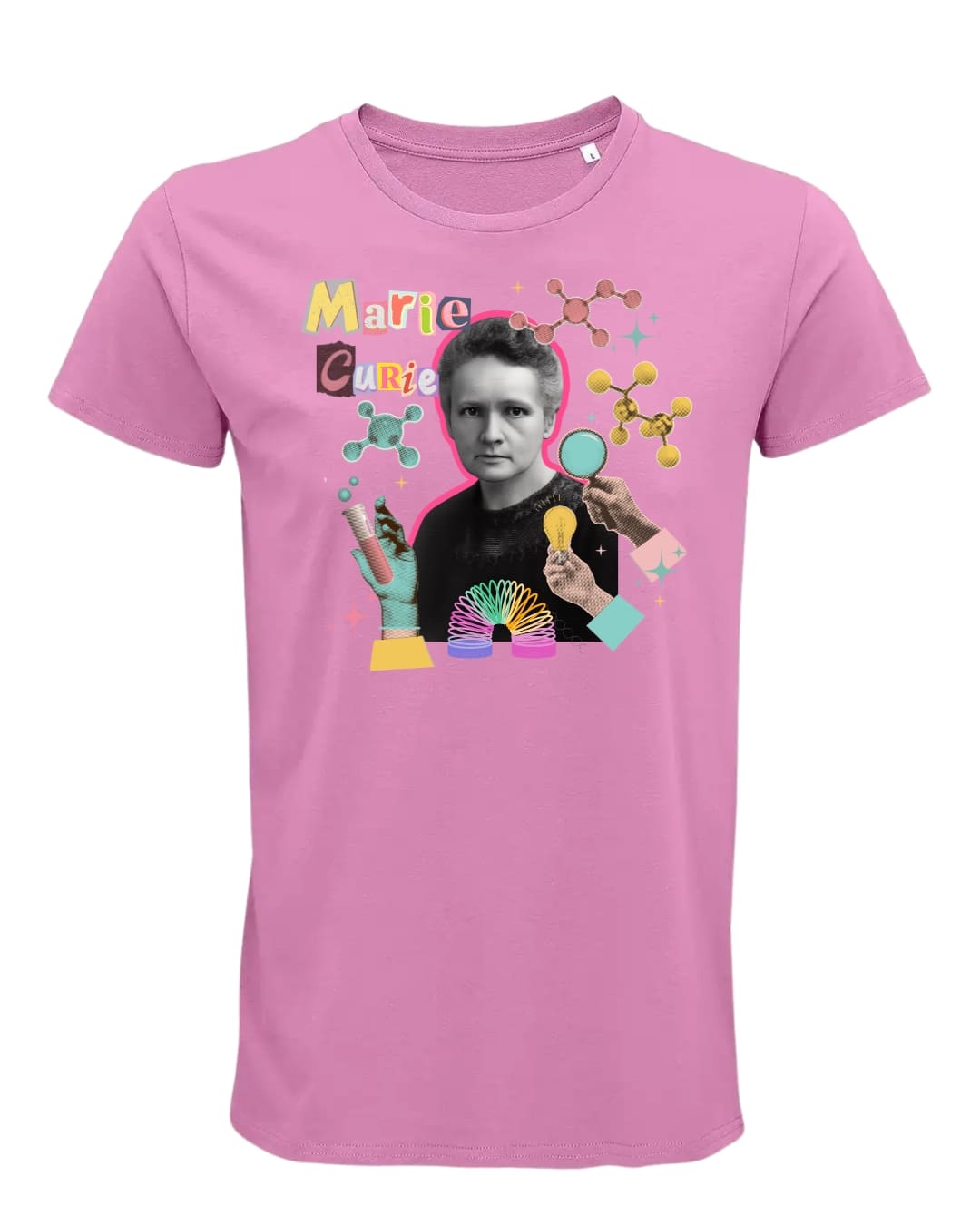 Camiseta algod贸n org谩nico MARIE CURIE - Imagen 8