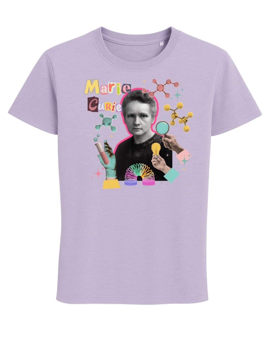 Camiseta algod贸n org谩nico MARIE CURIE - Imagen 7