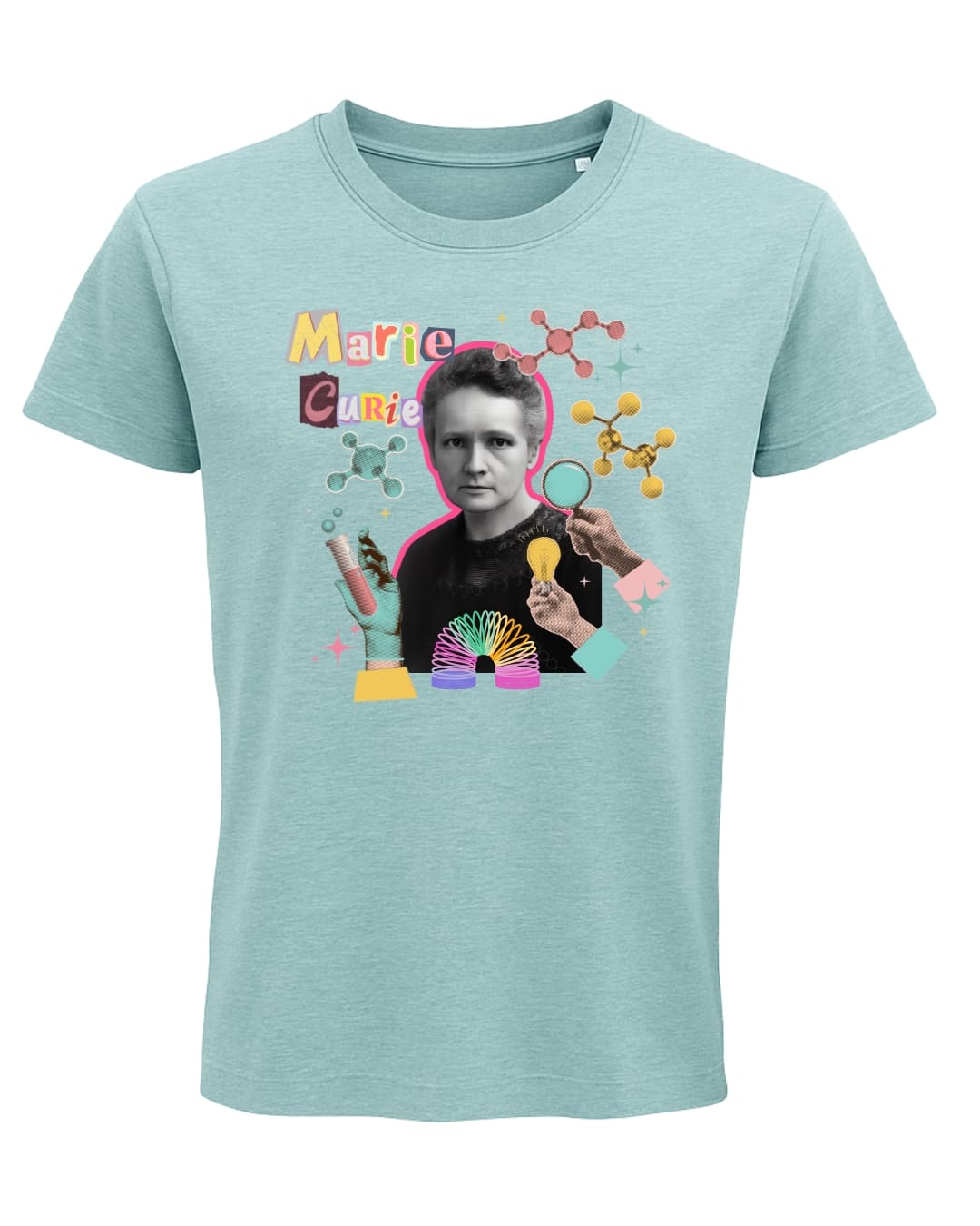 Camiseta algod贸n org谩nico MARIE CURIE - Imagen 5
