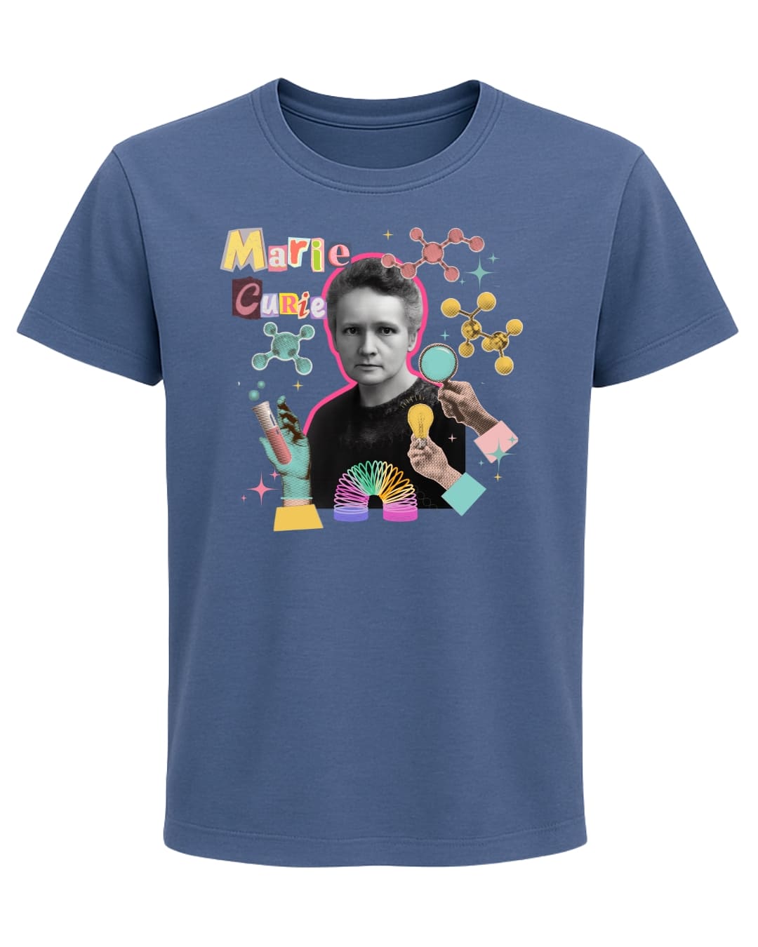 Camiseta algod贸n org谩nico MARIE CURIE - Imagen 4