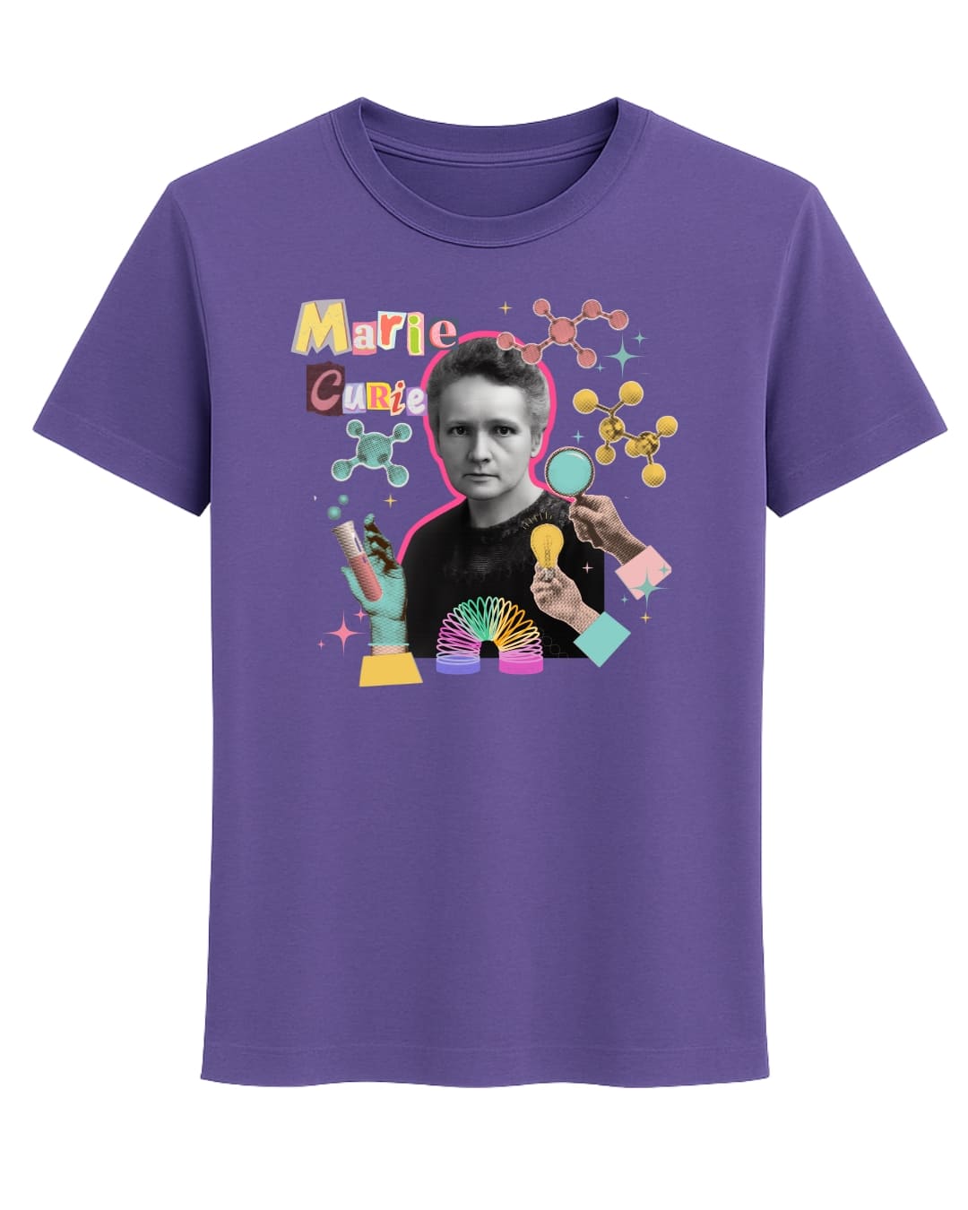 camiseta marie curie