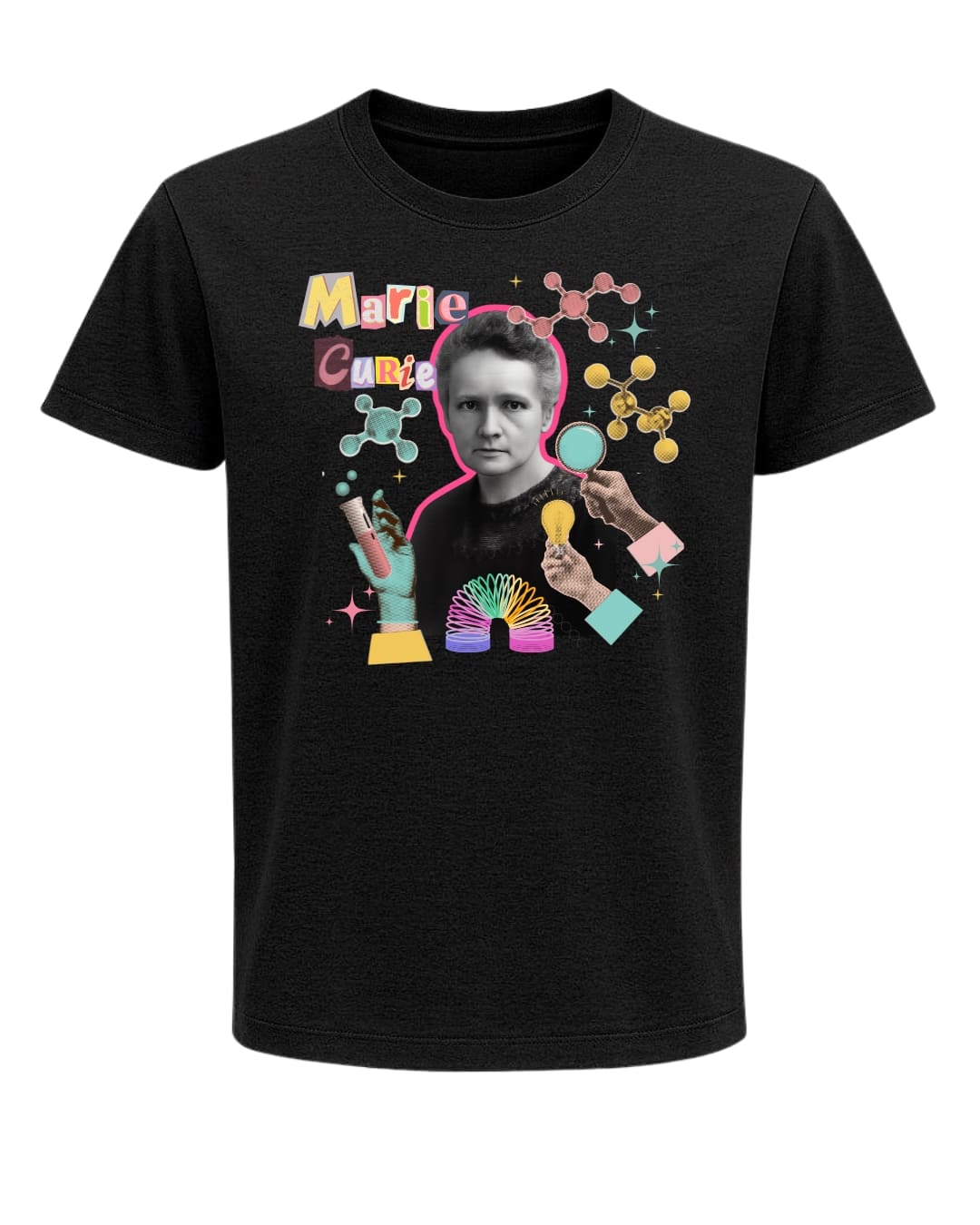 Camiseta algod贸n org谩nico MARIE CURIE - Imagen 2