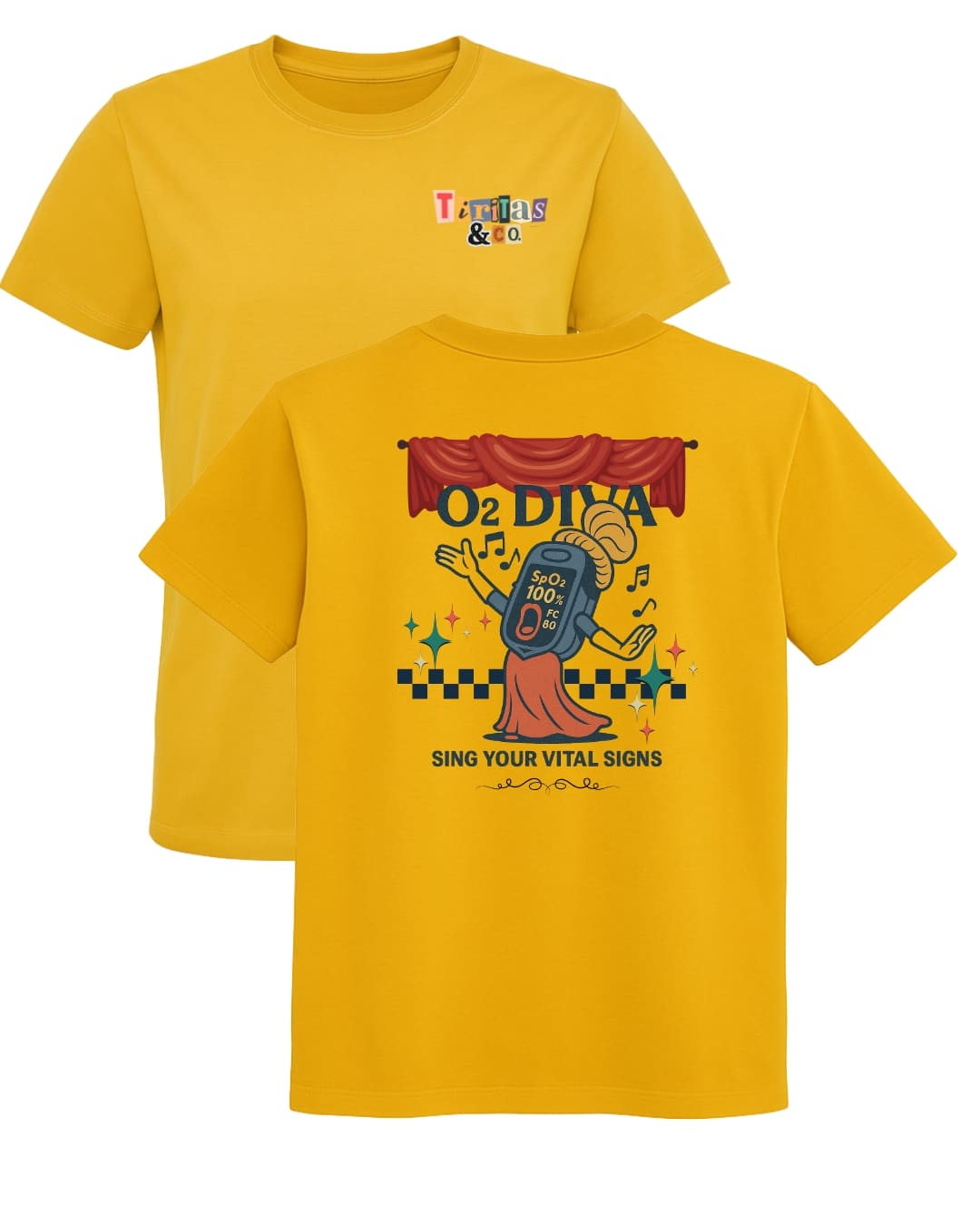Camiseta algodón orgánico O2 DIVA - Imagen 3