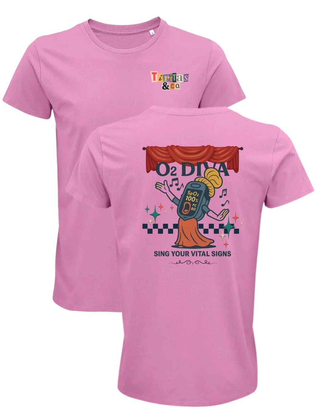 Camiseta algodón orgánico O2 DIVA - Imagen 4
