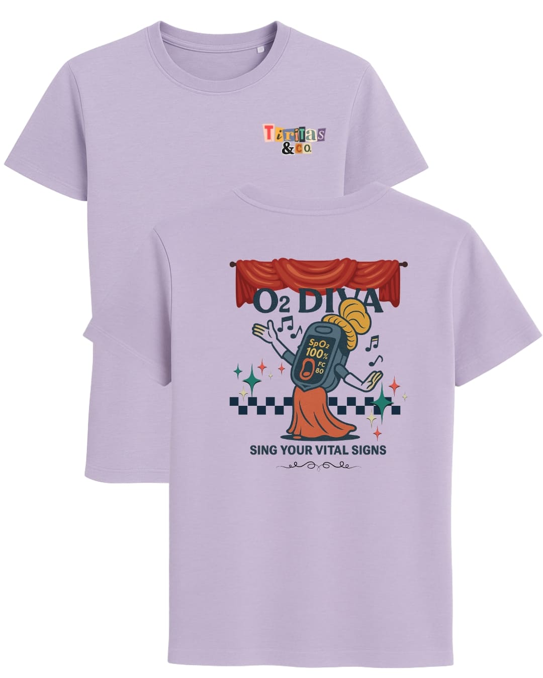 Camiseta algodón orgánico O2 DIVA - Imagen 5