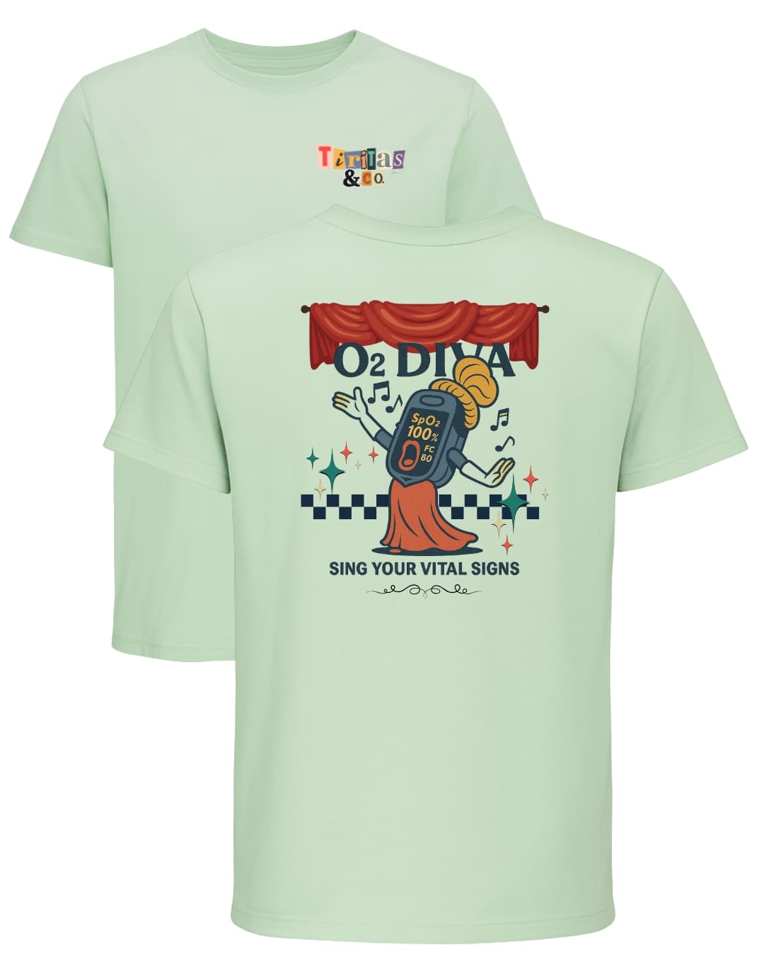 Camiseta algodón orgánico O2 DIVA - Imagen 6