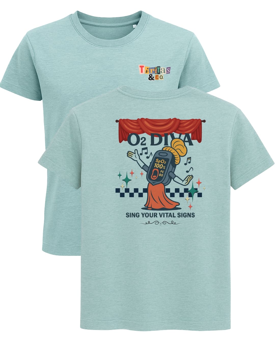 Camiseta algodón orgánico O2 DIVA - Imagen 7