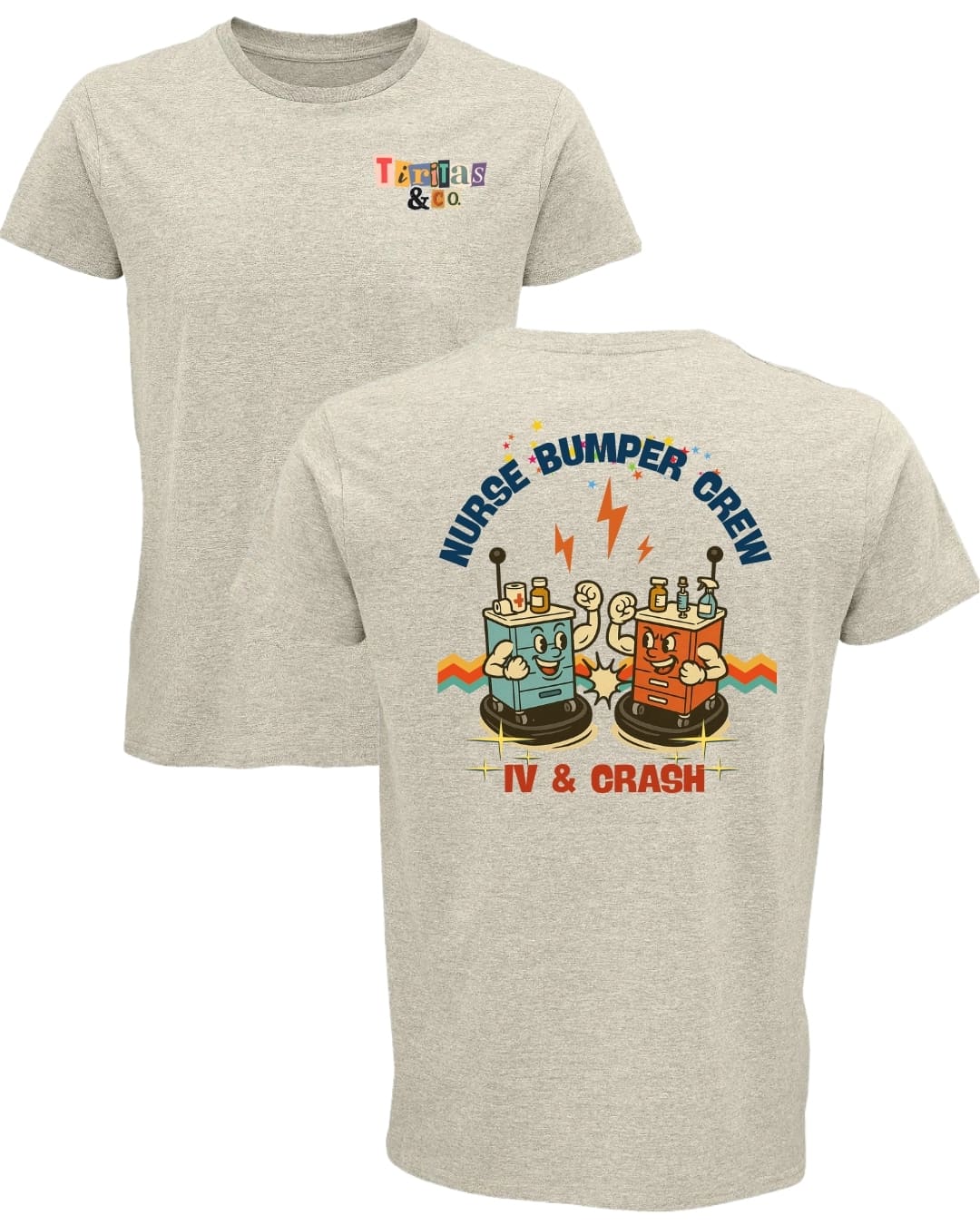 Camiseta algodón orgánico NURSE BUMPER - Imagen 11