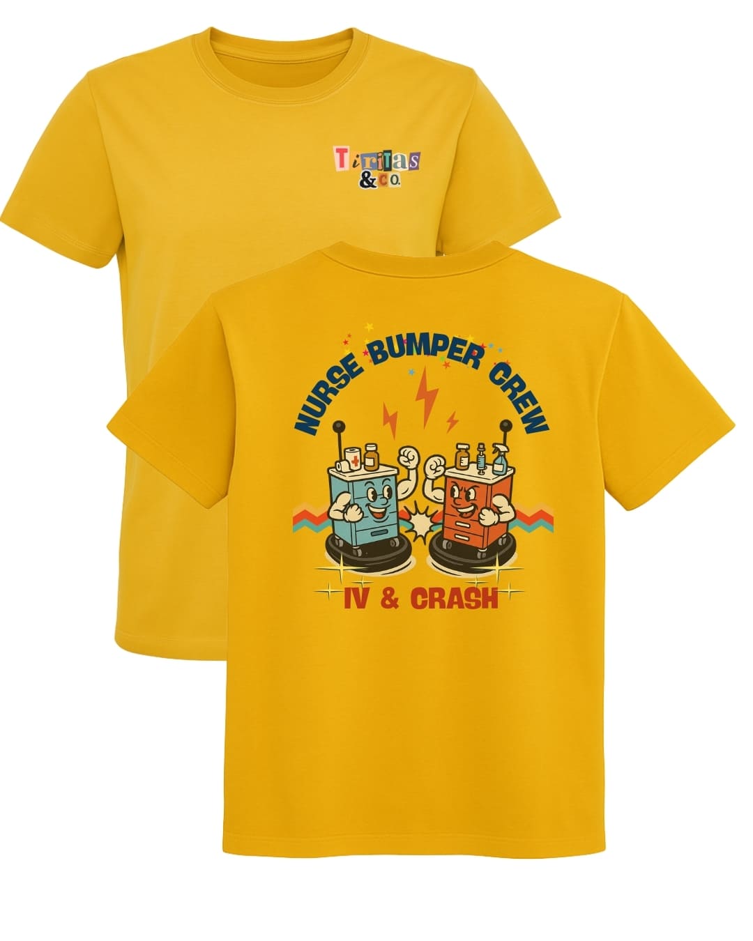 Camiseta algodón orgánico NURSE BUMPER - Imagen 10