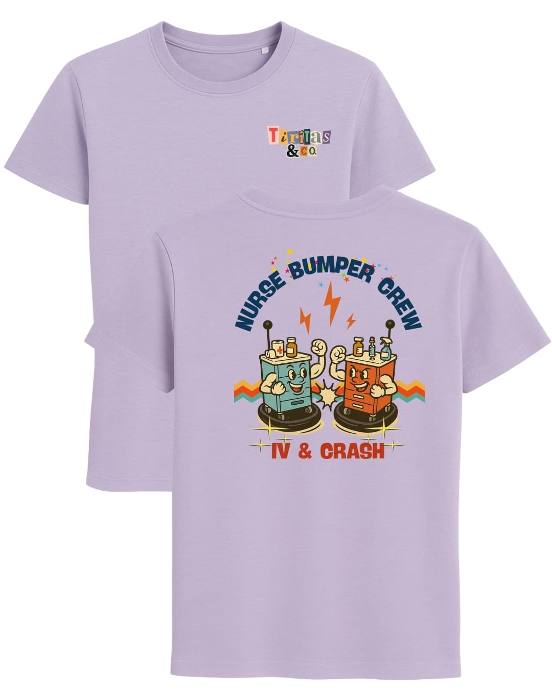 Camiseta algodón orgánico NURSE BUMPER - Imagen 8