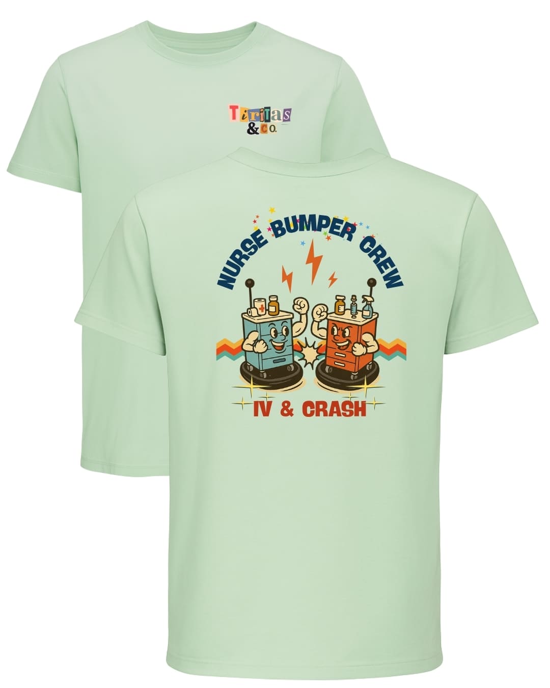 Camiseta algodón orgánico NURSE BUMPER - Imagen 7