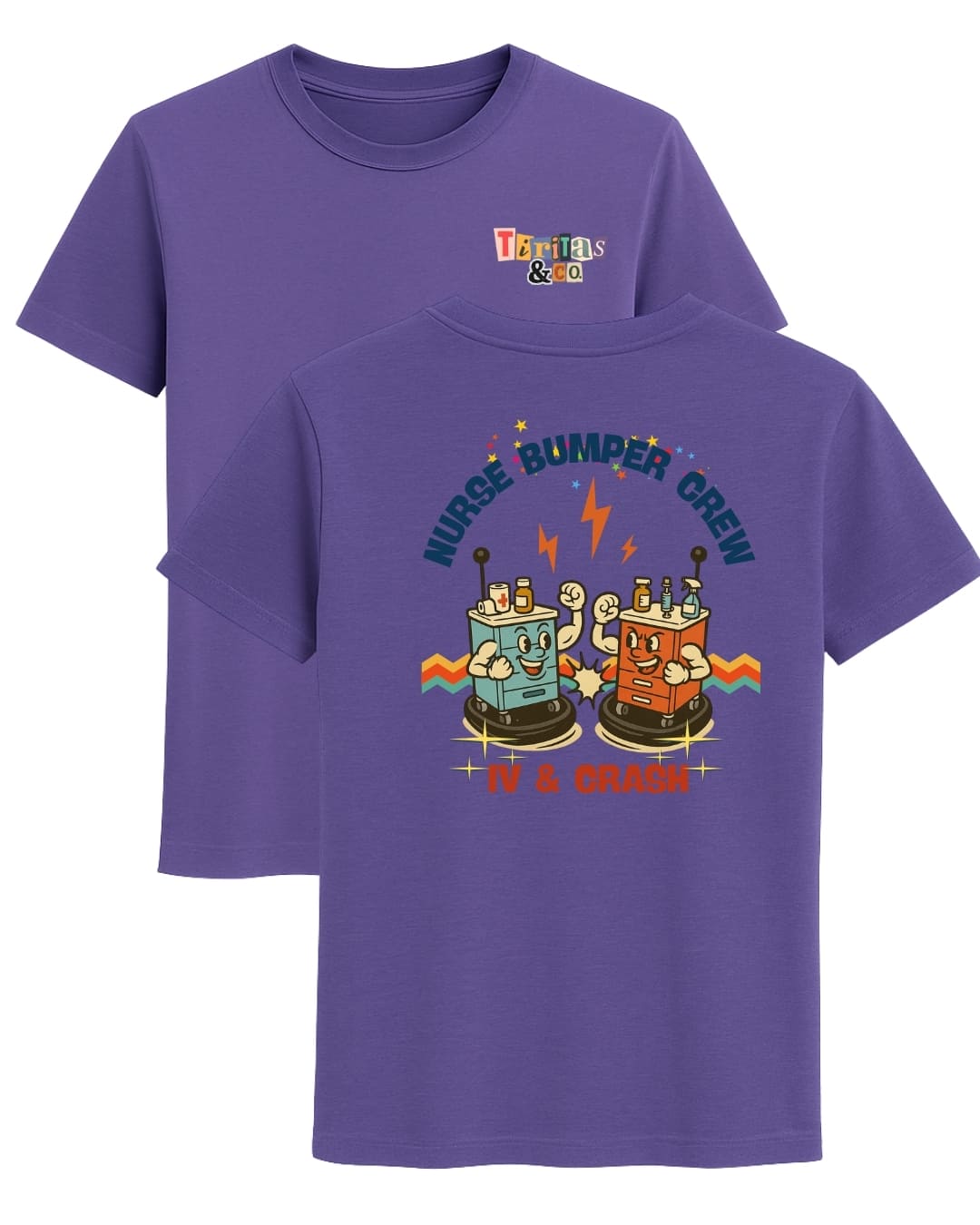 Camiseta algodón orgánico NURSE BUMPER - Imagen 4