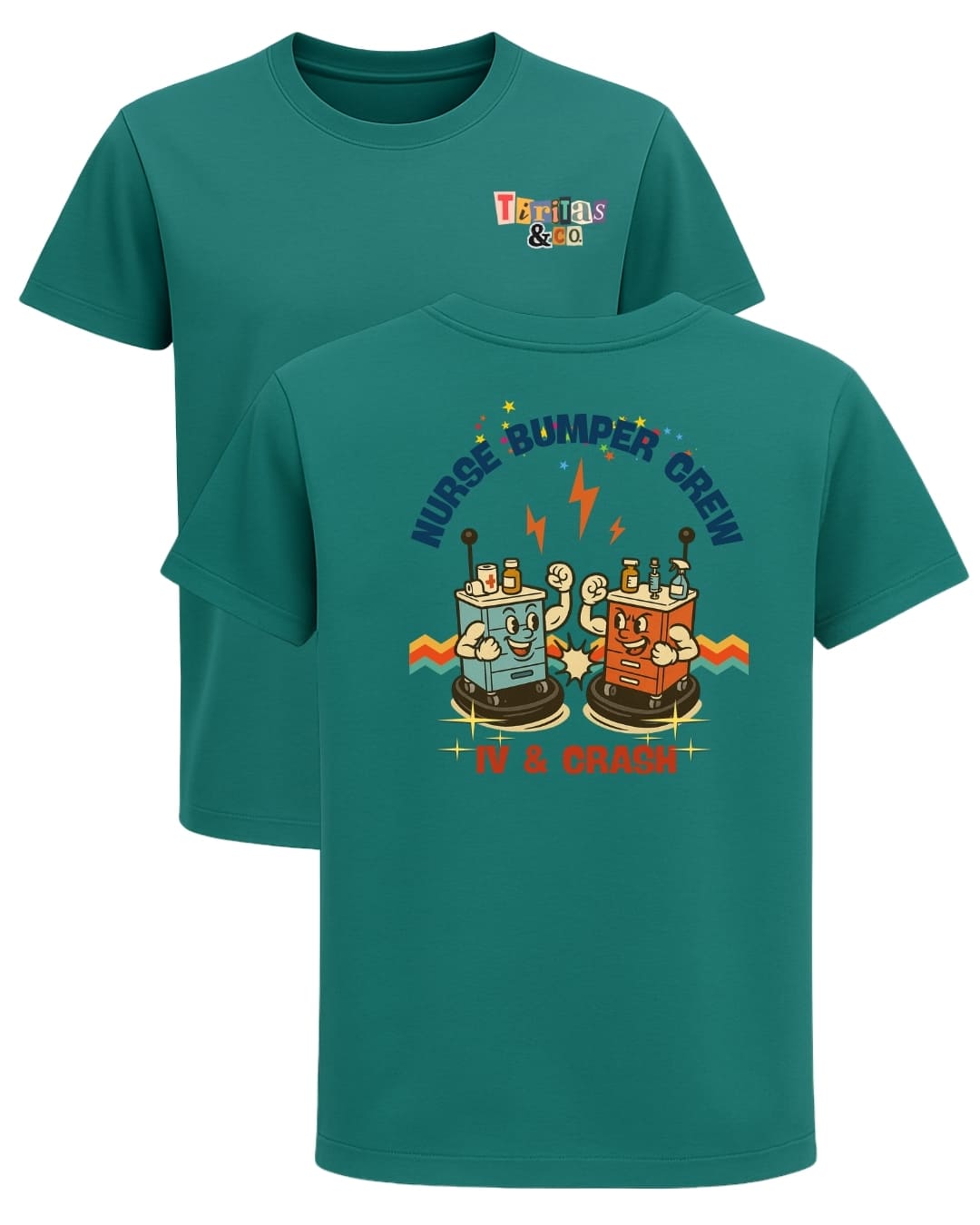 Camiseta algodón orgánico NURSE BUMPER - Imagen 3