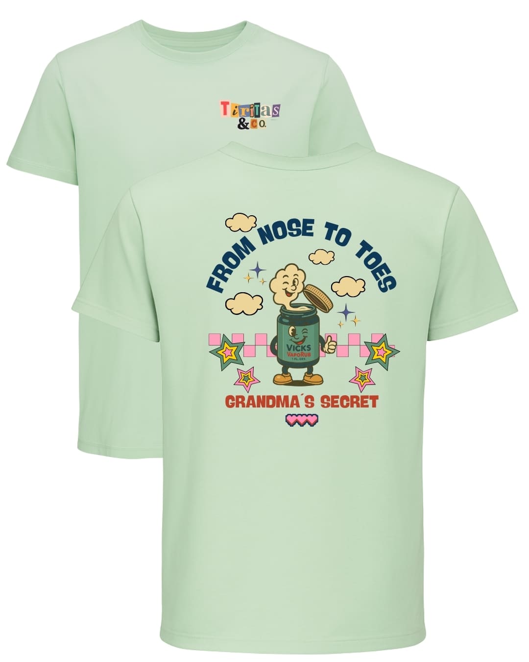 Camiseta algodón orgánico VICKS VAPORUB - Imagen 7