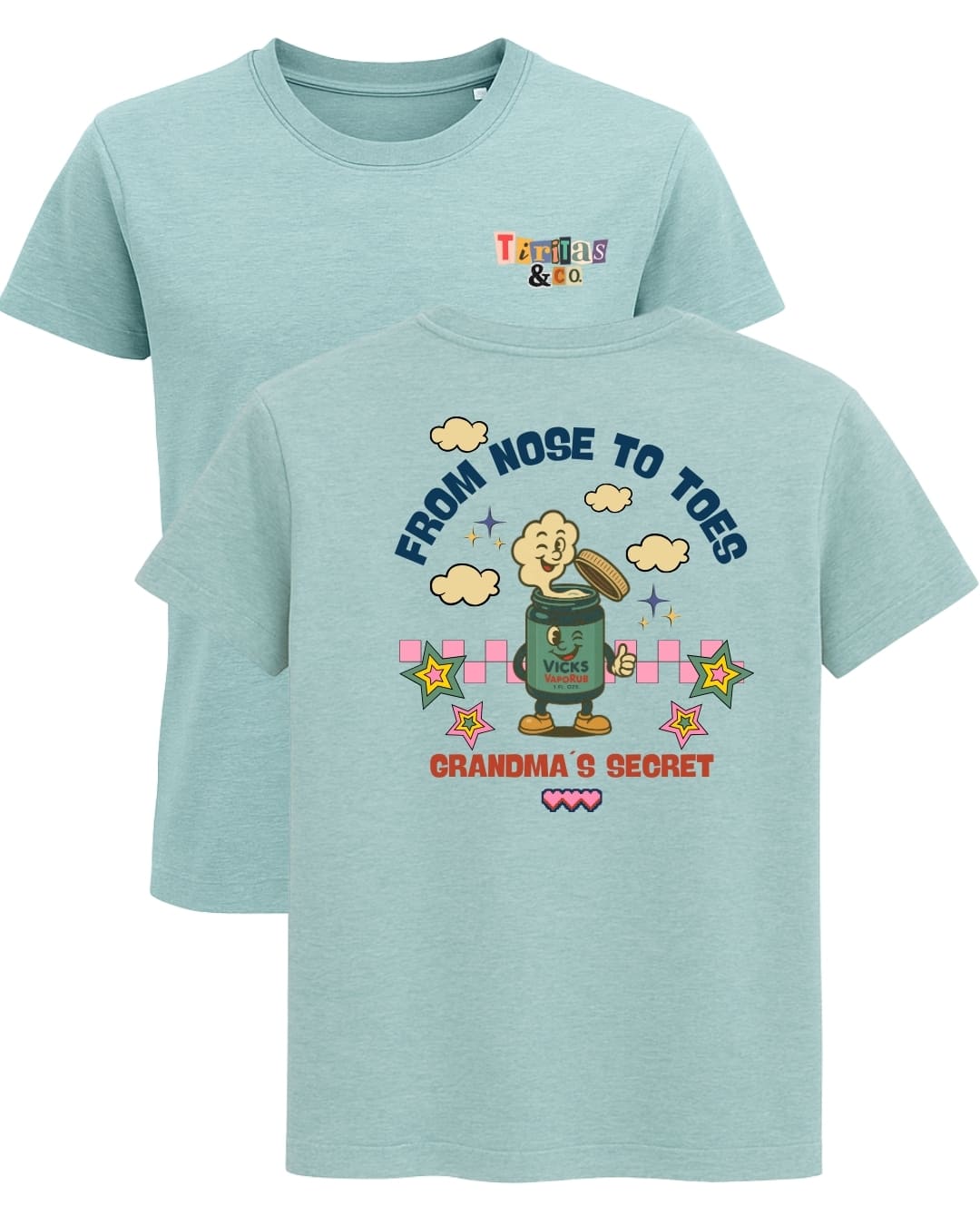 Camiseta algodón orgánico VICKS VAPORUB - Imagen 6