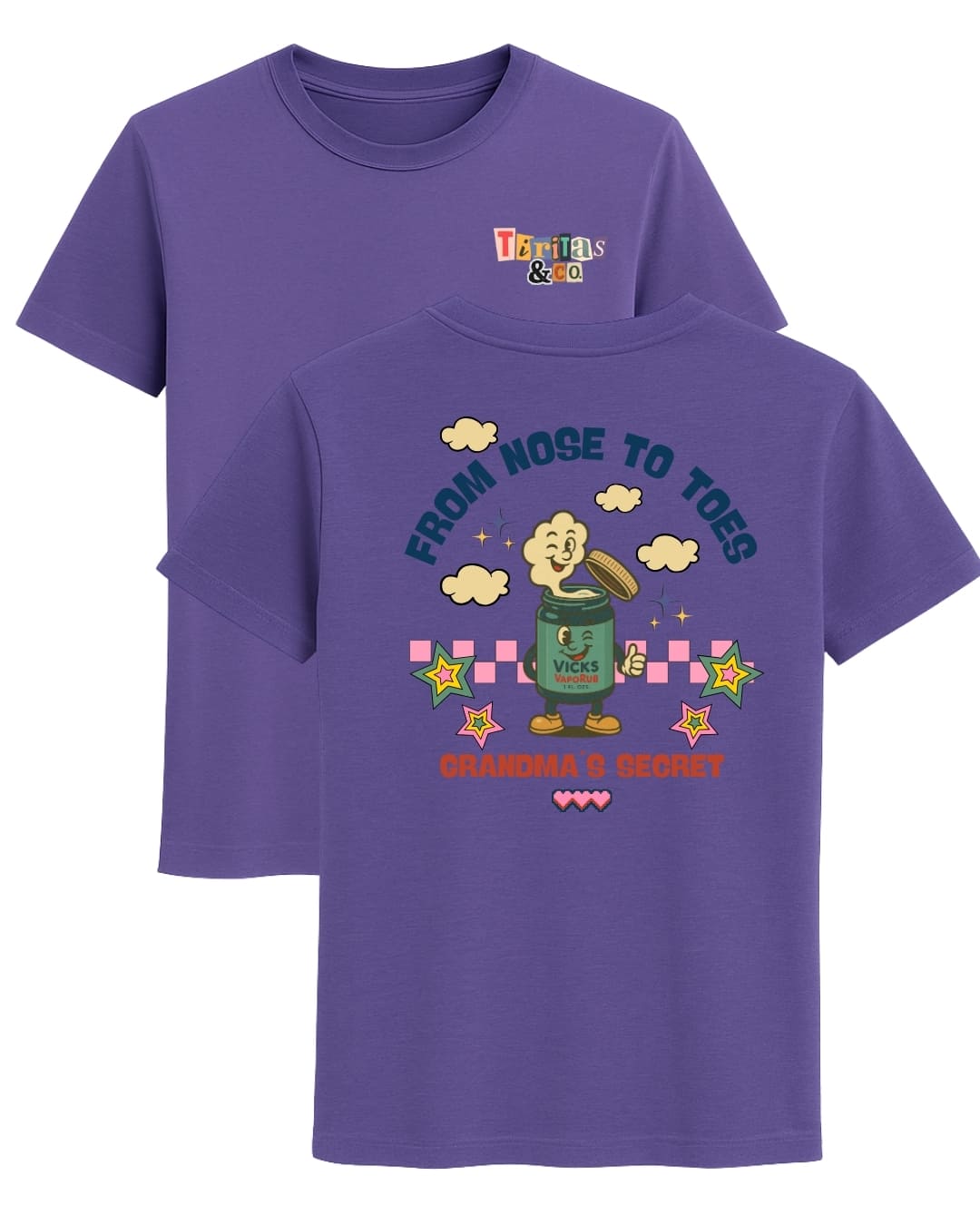 Camiseta algodón orgánico VICKS VAPORUB - Imagen 4